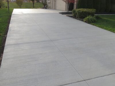 New Concrete Driveway