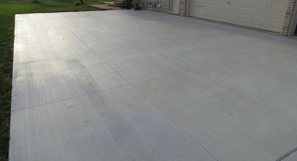 New Concrete Driveway
