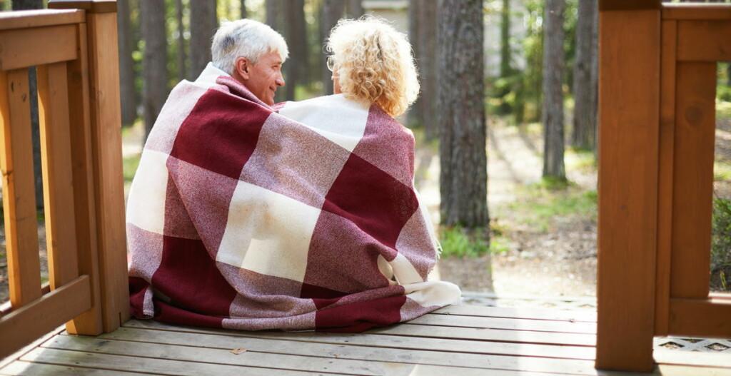couple on outdoor porch