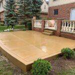 cement patio